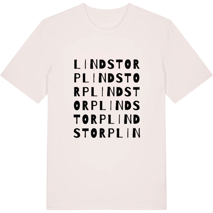 Lindstorp ordlek t-shirt – t-shirt från PinShirt
