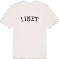 Linet böjd t-shirt