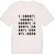 Lingrop ordlek t-shirt