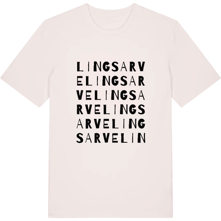 Lingsarve ordlek t-shirt – t-shirt från PinShirt