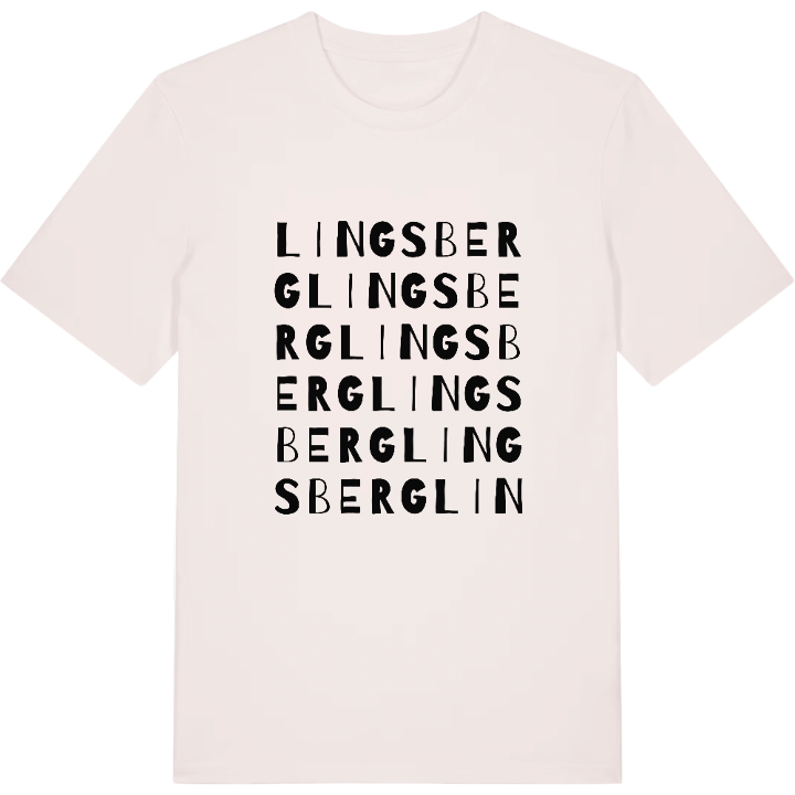 Lingsberg ordlek t-shirt – t-shirt från PinShirt
