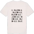 Linjedal ordlek t-shirt