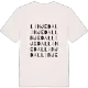 Linjedal ordlek t-shirt