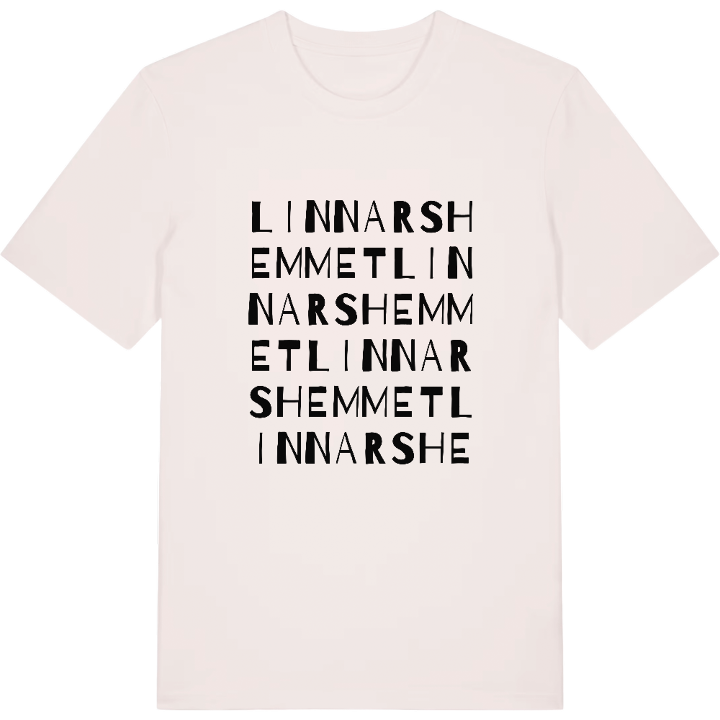 Linnarshemmet ordlek t-shirt – t-shirt från PinShirt