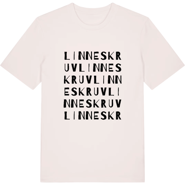 Linneskruv ordlek t-shirt – t-shirt från PinShirt