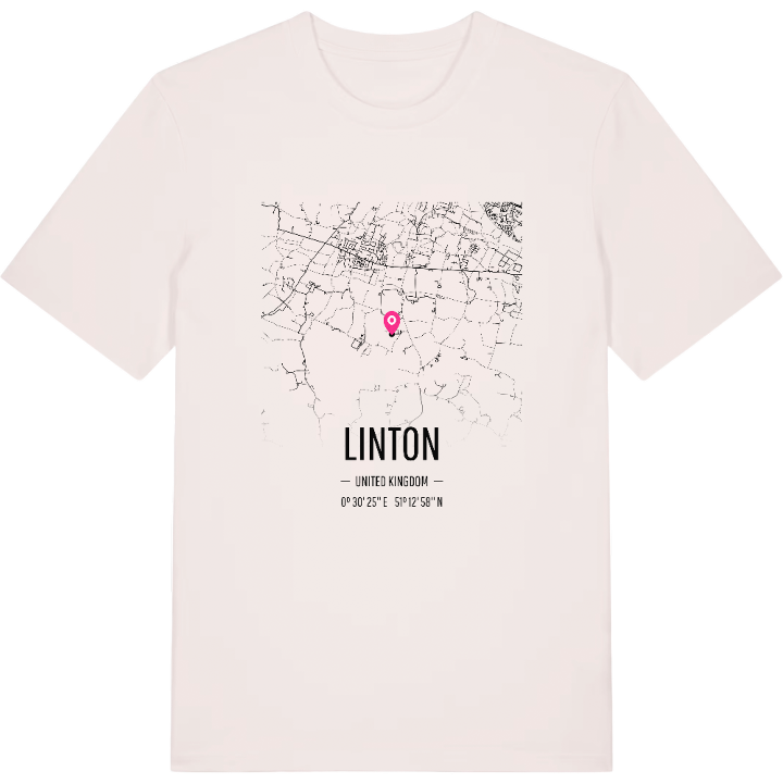 Linton karta t-shirt – t-shirt från PinShirt