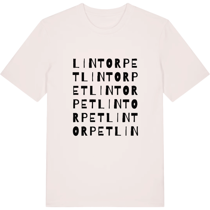 Lintorpet ordlek t-shirt – t-shirt från PinShirt