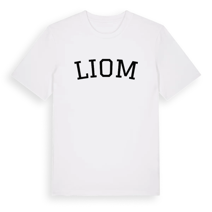 Liom böjd t-shirt – t-shirt från PinShirt