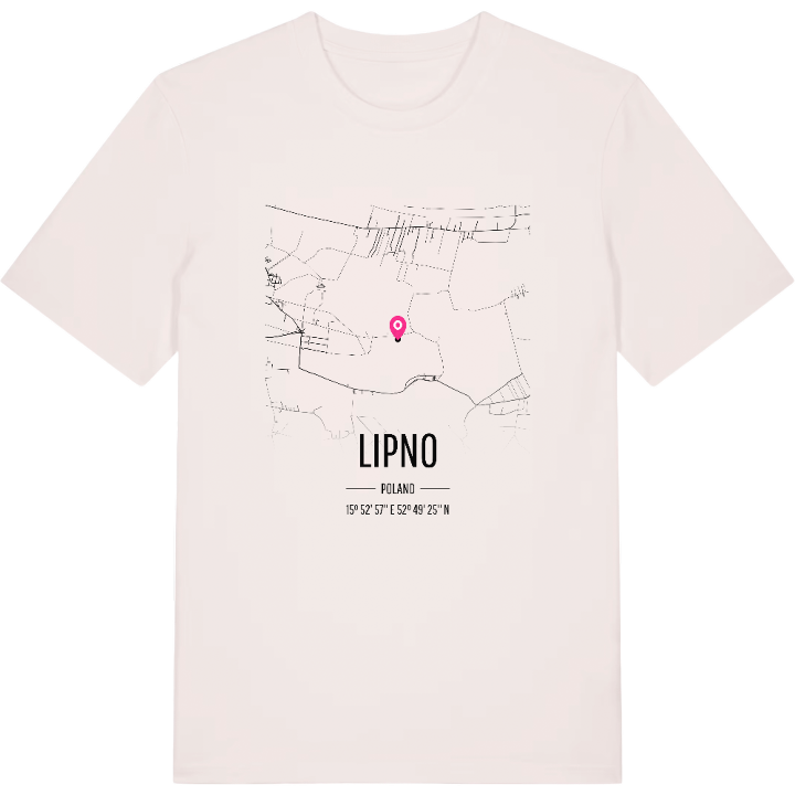 Lipno karta t-shirt – t-shirt från PinShirt