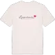 Lipperode hjärta t-shirt