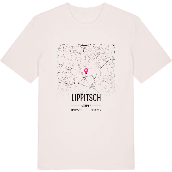 Lippitsch karta t-shirt – t-shirt från PinShirt