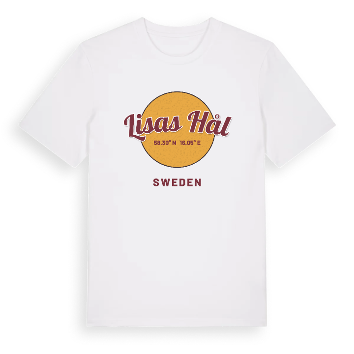 Lisas hål cirkel t-shirt – t-shirt från PinShirt
