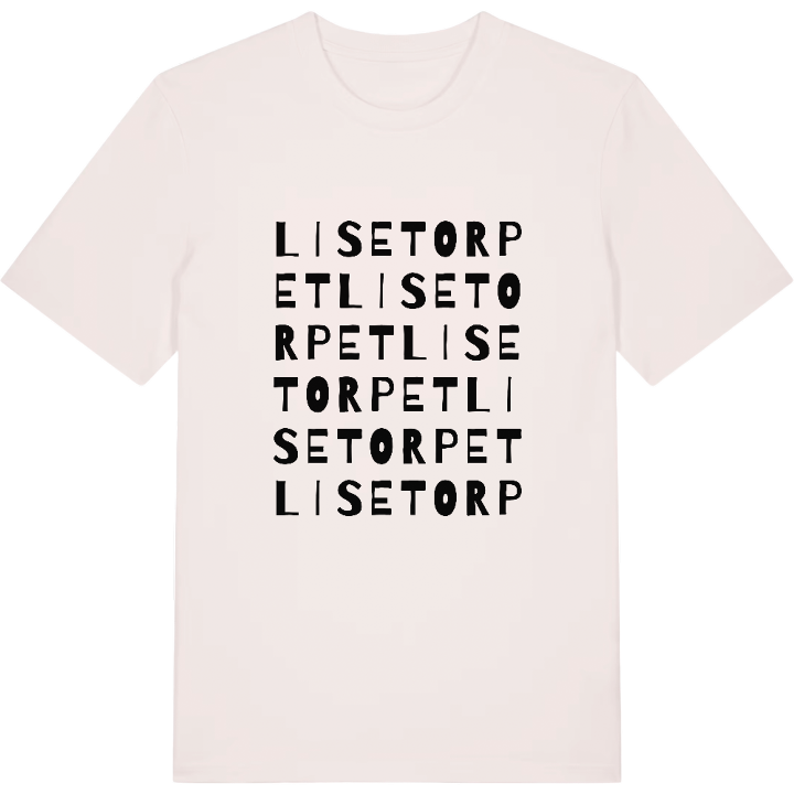 Lisetorpet ordlek t-shirt – t-shirt från PinShirt