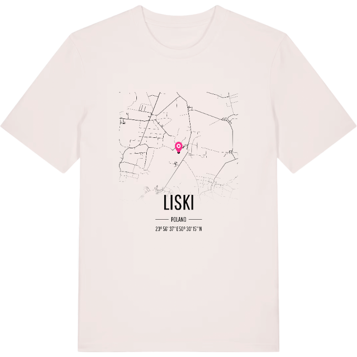 Liski karta t-shirt – t-shirt från PinShirt