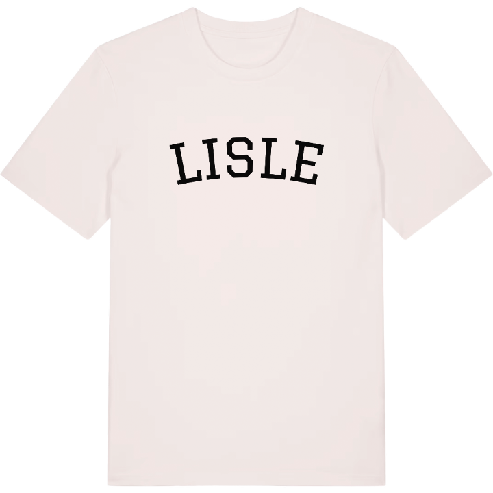 Lisle böjd t-shirt – t-shirt från PinShirt