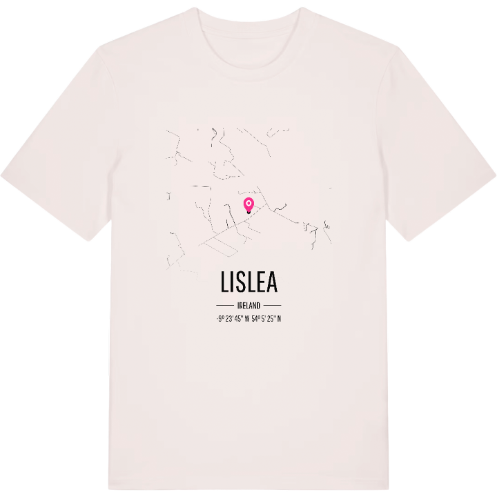 Lislea karta t-shirt – t-shirt från PinShirt