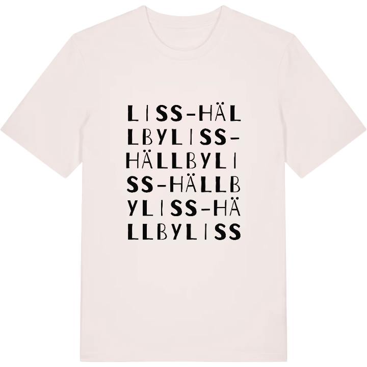 Liss-Hällby ordlek t-shirt – t-shirt från PinShirt