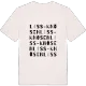Liss-Knösen ordlek t-shirt