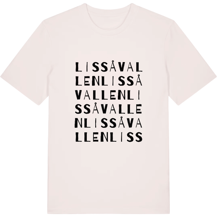 Lissåvallen ordlek t-shirt – t-shirt från PinShirt