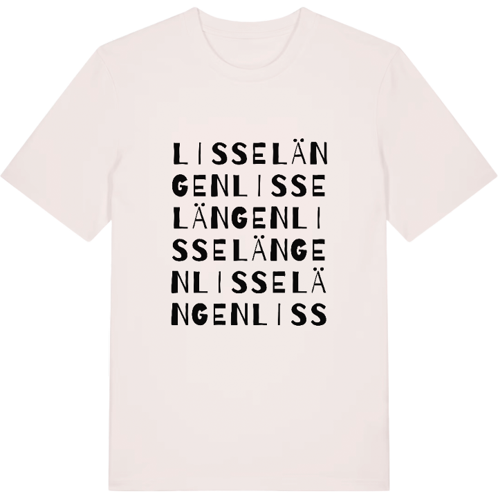 Lisselängen ordlek t-shirt – t-shirt från PinShirt