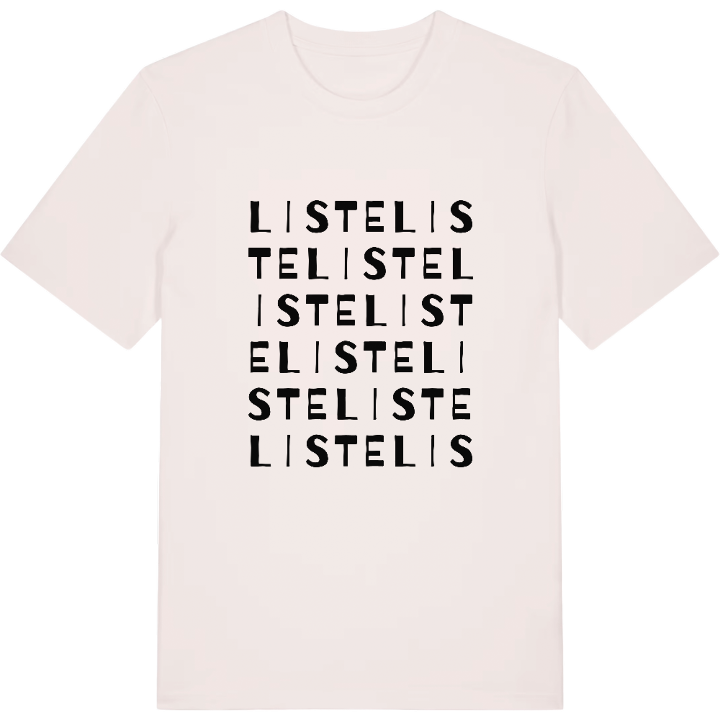 Liste ordlek t-shirt – t-shirt från PinShirt