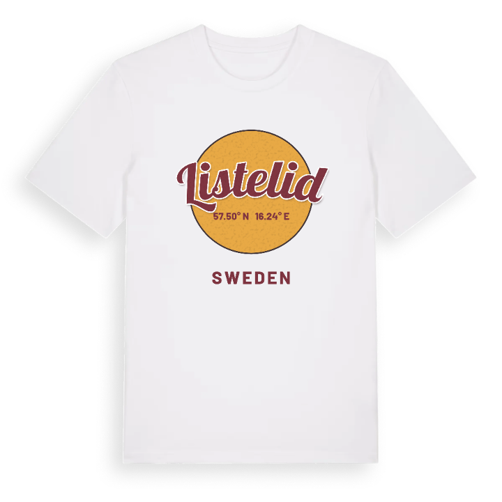 Listelid cirkel t-shirt – t-shirt från PinShirt