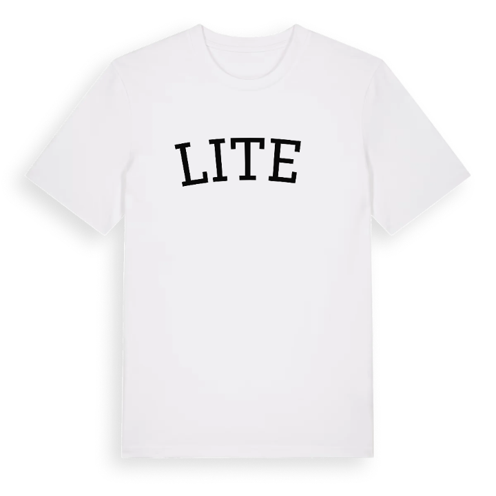 Liteň böjd t-shirt – t-shirt från PinShirt