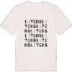 Litens ordlek t-shirt