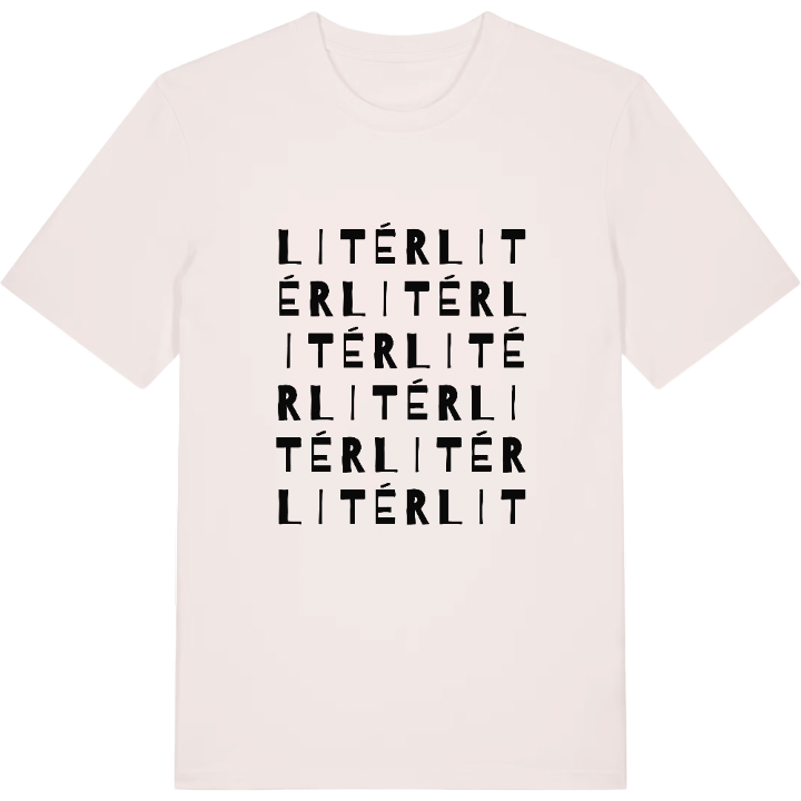 Litér ordlek t-shirt – t-shirt från PinShirt