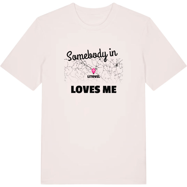 Någon i Litovel älskar mig t-shirt – t-shirt från PinShirt