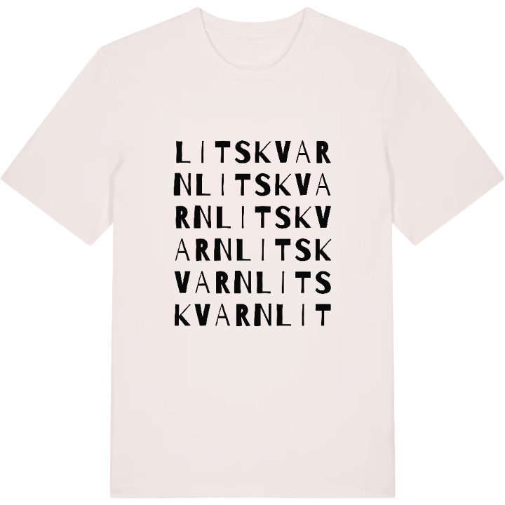 Litskvarn ordlek t-shirt – t-shirt från PinShirt