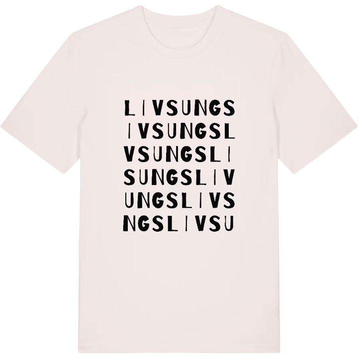 Livsungs ordlek t-shirt – t-shirt från PinShirt