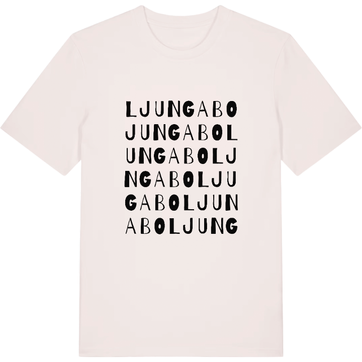 Ljungabo ordlek t-shirt – t-shirt från PinShirt