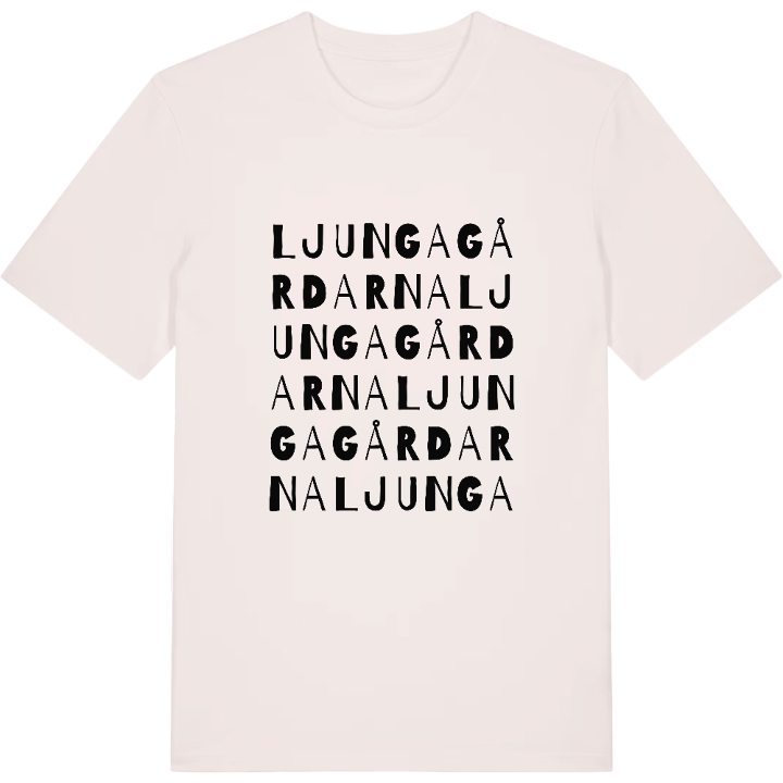 Ljungagårdarna ordlek t-shirt – t-shirt från PinShirt