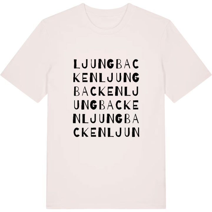 Ljungbacken ordlek t-shirt – t-shirt från PinShirt