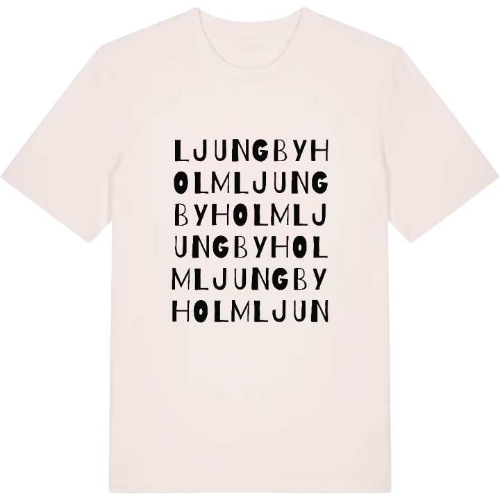 Ljungbyholm ordlek t-shirt – t-shirt från PinShirt