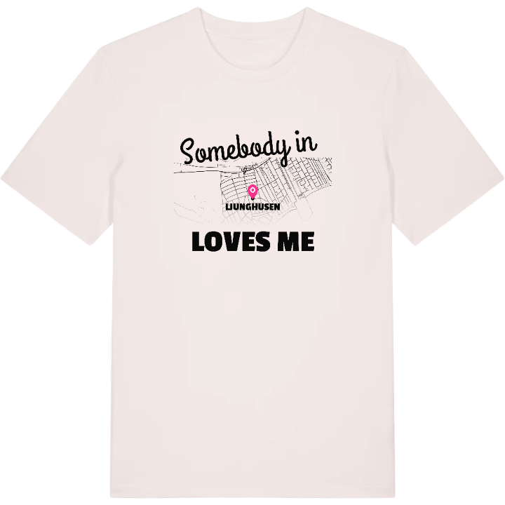 Någon i Ljunghusen älskar mig t-shirt – t-shirt från PinShirt