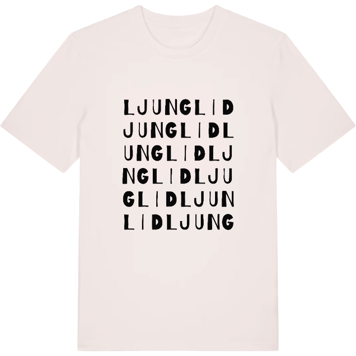 Ljunglid ordlek t-shirt – t-shirt från PinShirt