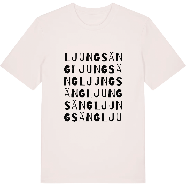 Ljungsäng ordlek t-shirt – t-shirt från PinShirt