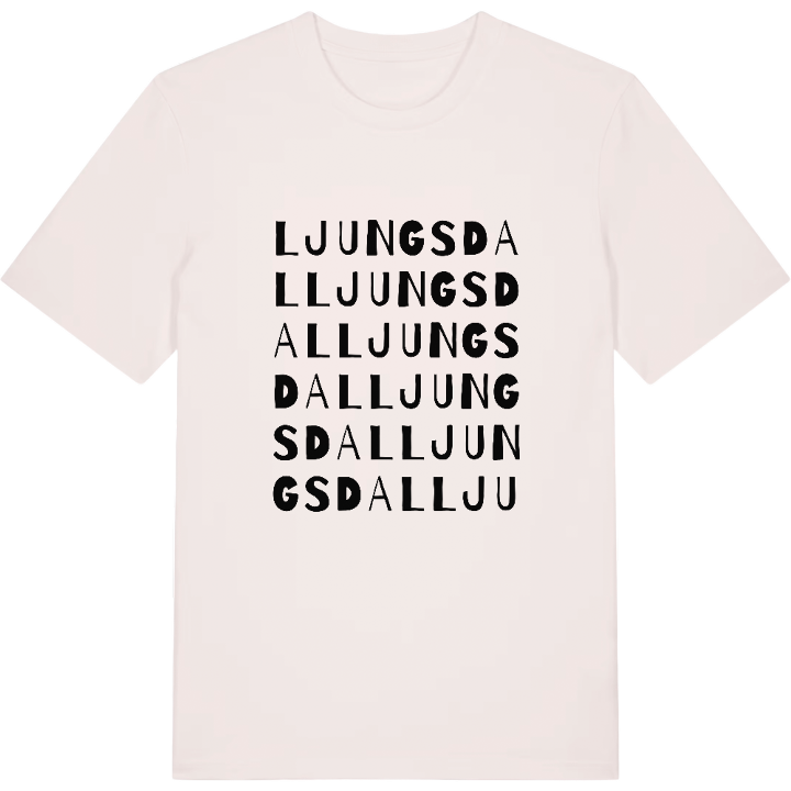 Ljungsdal ordlek t-shirt – t-shirt från PinShirt