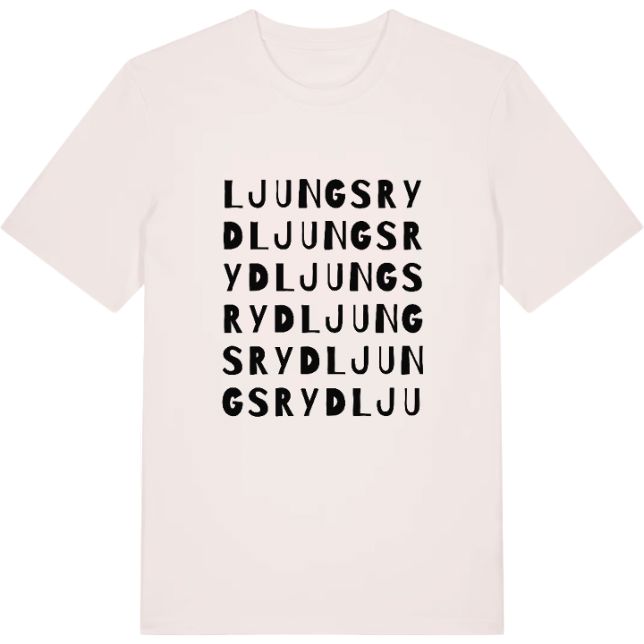Ljungsryd ordlek t-shirt – t-shirt från PinShirt