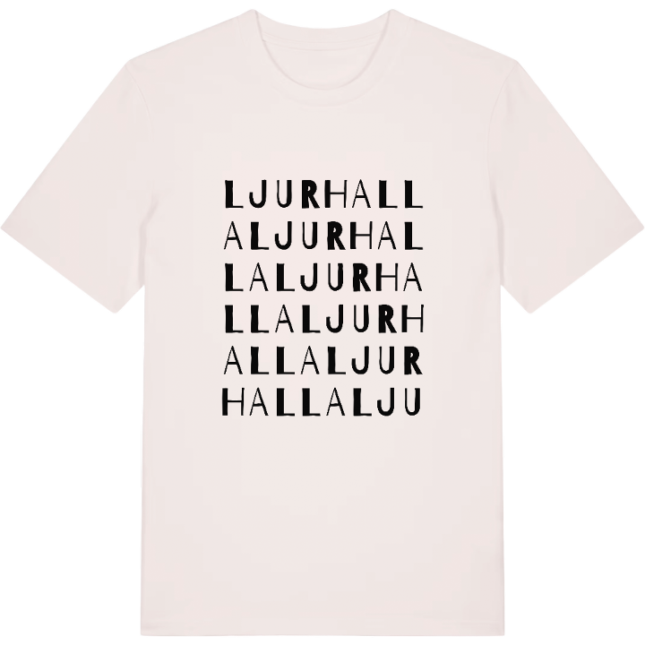 Ljurhalla ordlek t-shirt – t-shirt från PinShirt