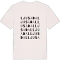 Ljusadal ordlek t-shirt