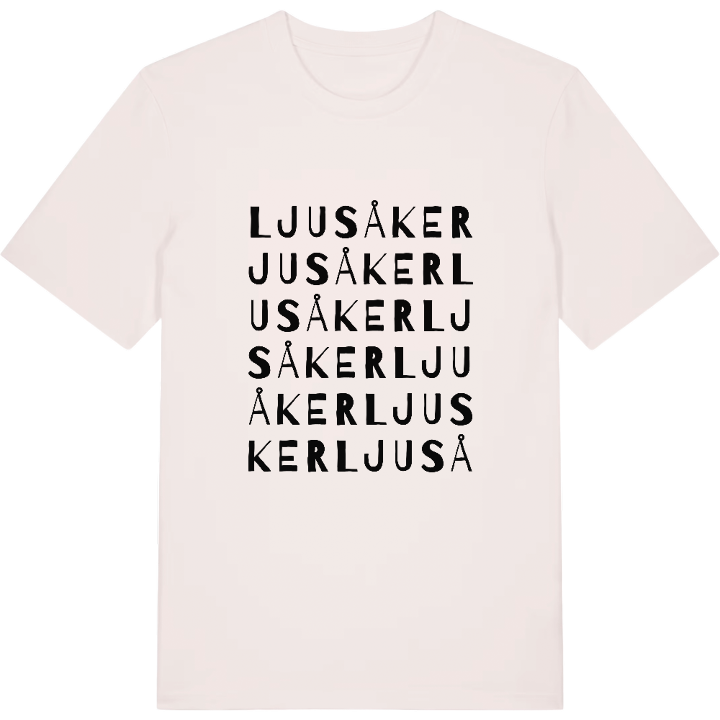 Ljusåker ordlek t-shirt – t-shirt från PinShirt