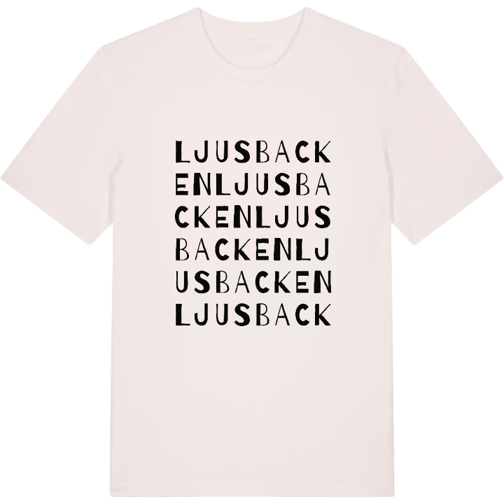Ljusbacken ordlek t-shirt – t-shirt från PinShirt