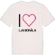 Jag älskar Ljusemåla t-shirt stort tryck