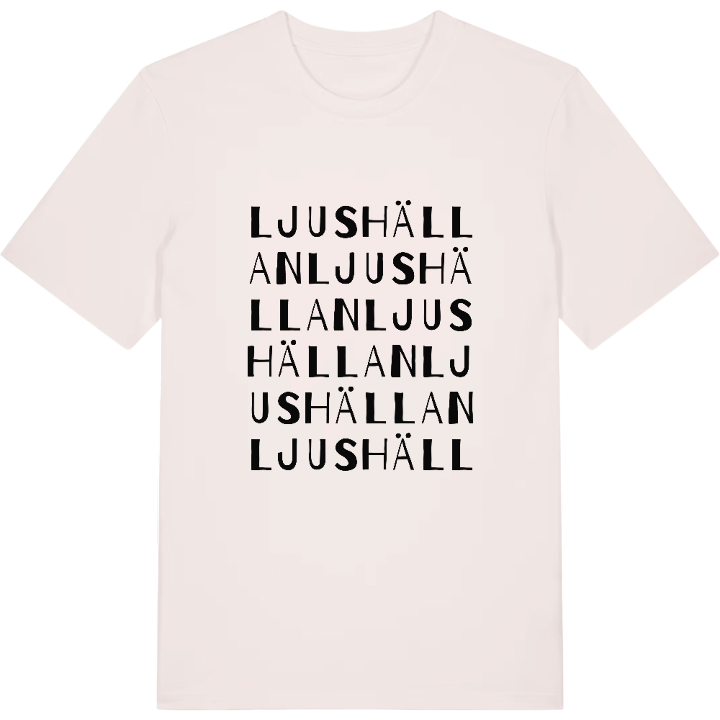 Ljushällan ordlek t-shirt – t-shirt från PinShirt