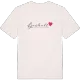 Ljushult hjärta t-shirt