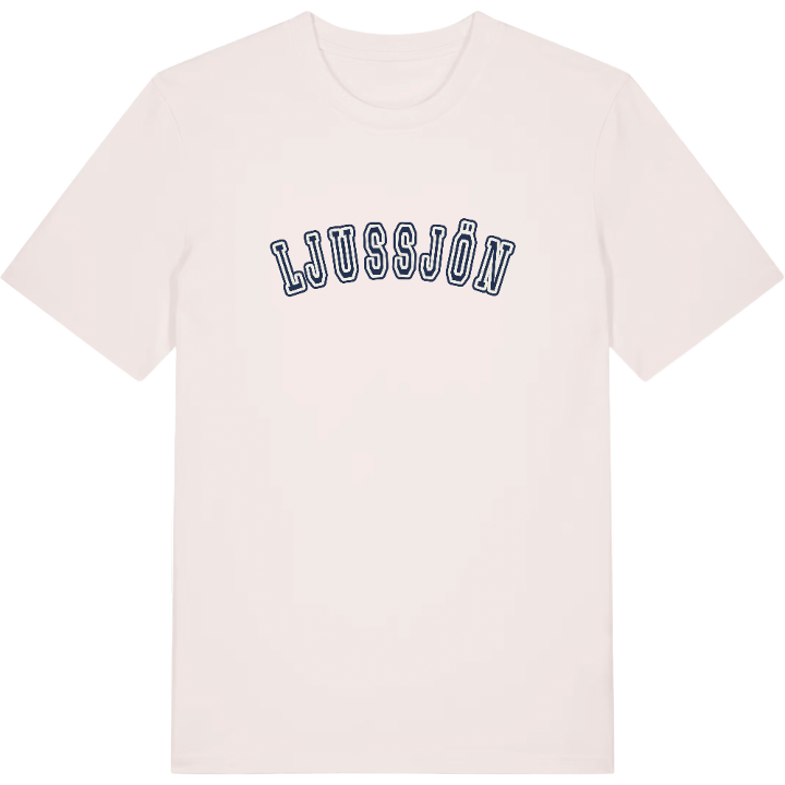 Ljussjön college t-shirt – t-shirt från PinShirt