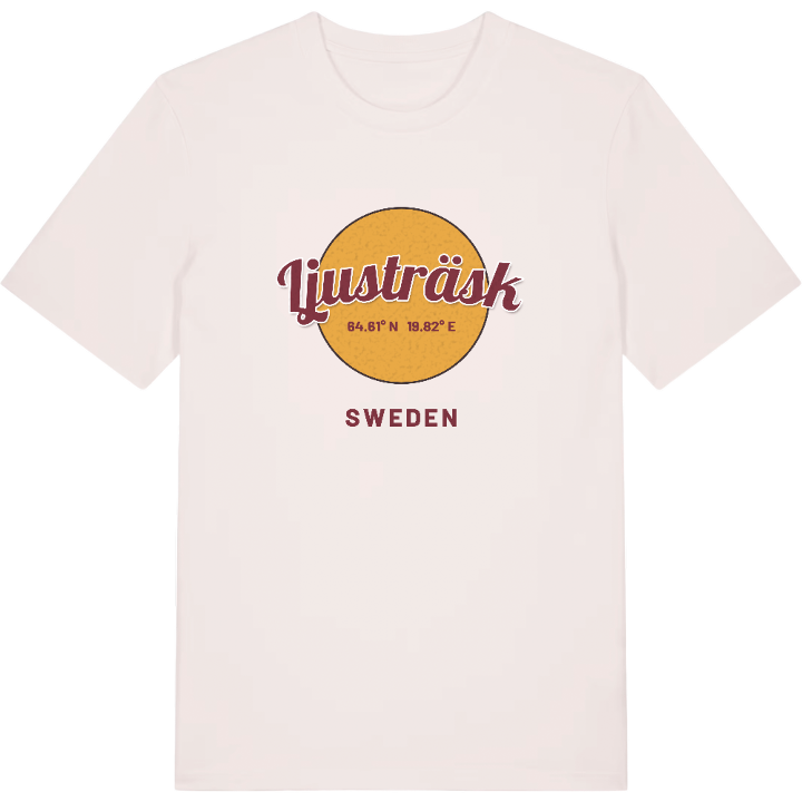 Ljusträsk cirkel t-shirt – t-shirt från PinShirt